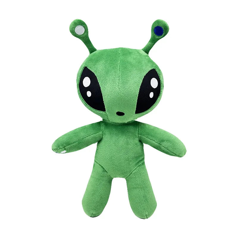 30cm Green Alien Plush Toy Anime Tentacled Horn Alien Monsters Horror Doll Boys Girls Soft Toys Stuffed Throw Pillow kids gifts