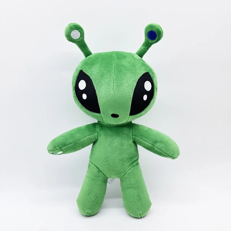 30cm Green Alien Plush Toy Anime Tentacled Horn Alien Monsters Horror Doll Boys Girls Soft Toys Stuffed Throw Pillow kids gifts