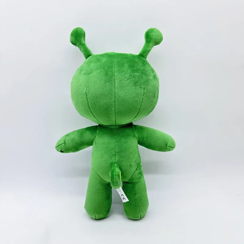 30cm Green Alien Plush Toy Anime Tentacled Horn Alien Monsters Horror Doll Boys Girls Soft Toys Stuffed Throw Pillow kids gifts