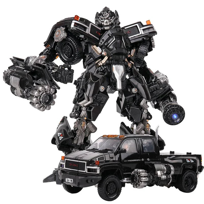 Transformation Robot Black Mamba LS-09 LS09 Ironhide Weapon Expert KO MPM06 MPM-06 Alloy Truck Mode Action Figure Model Toys