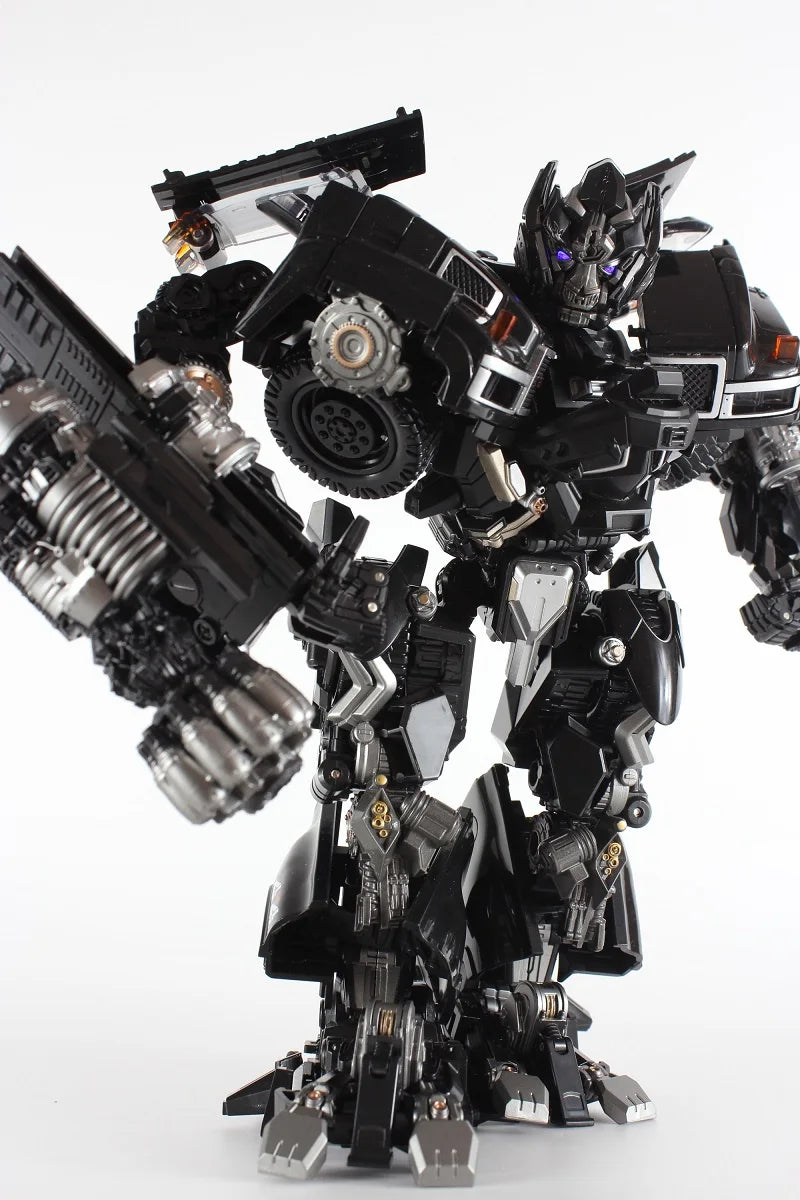 Transformation Robot Black Mamba LS-09 LS09 Ironhide Weapon Expert KO MPM06 MPM-06 Alloy Truck Mode Action Figure Model Toys