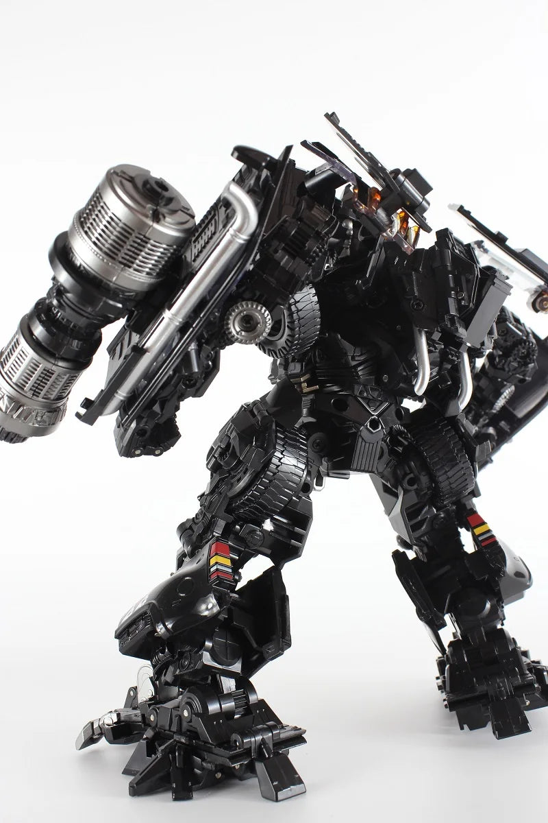 Transformation Robot Black Mamba LS-09 LS09 Ironhide Weapon Expert KO MPM06 MPM-06 Alloy Truck Mode Action Figure Model Toys