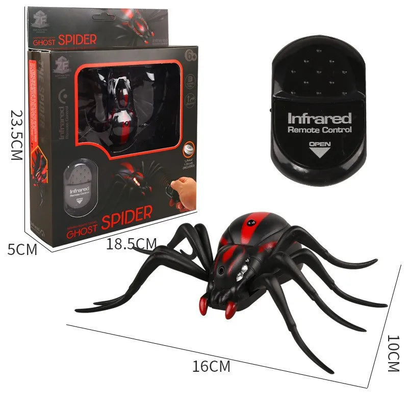 Funny Novelty Simulated Animal Infrared Remote Control Cockroach Spider Ant Electric Prank Children's Trick Party Toy