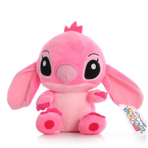 Hot Disney Cartoon Blue Pink Stitch Plush Dolls Anime Toys Lilo and Stitch Stich Plush Stuffed Toys Christmas Gifts for Kids