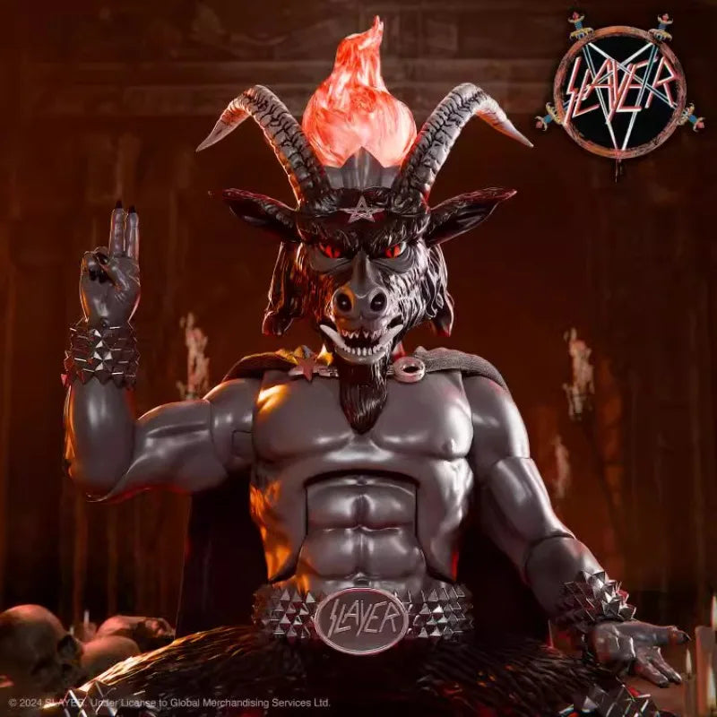 In Stock Super7 1/12 Action Figure The Metal Band Black Minotaur Ultimate Edition Doll Collection Toy Gift