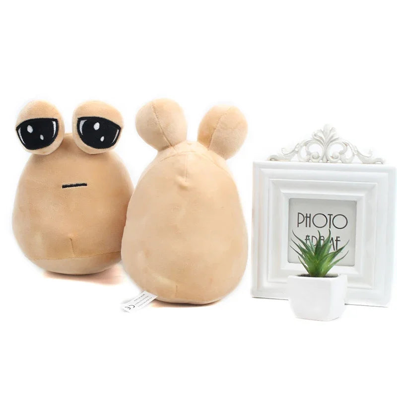 NEW TOY Hot  My Pet Alien Pou Plush Toy Furdiburb Emotion Alien Plushie Stuffed Animal Pou Doll 22cm