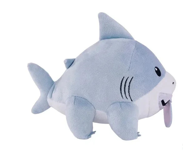 New Anime Jeff The Land Shark 8-Inch Plush Toys Kawaii Stuffed Dolls Cute Sharp Animals Doll Plushies Kids Birthday Gifts Custom