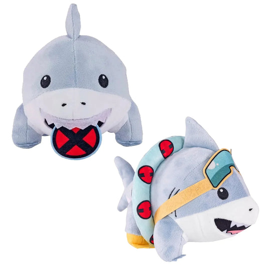 New Anime Jeff The Land Shark 8-Inch Plush Toys Kawaii Stuffed Dolls Cute Sharp Animals Doll Plushies Kids Birthday Gifts Custom