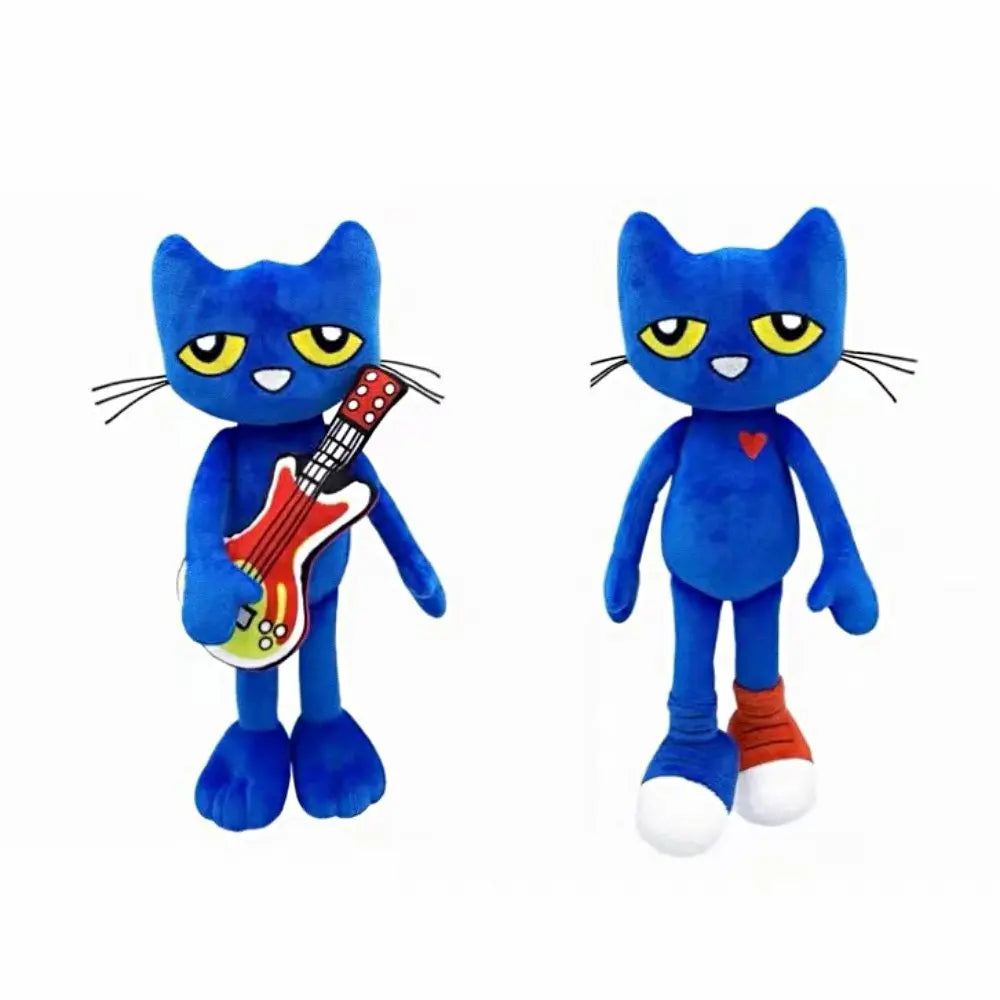 Pete the Cat Plush Doll Pizza Party Soft Plush Blue Cat Stuffed Animal Toy  Super Soft Pete Kitty