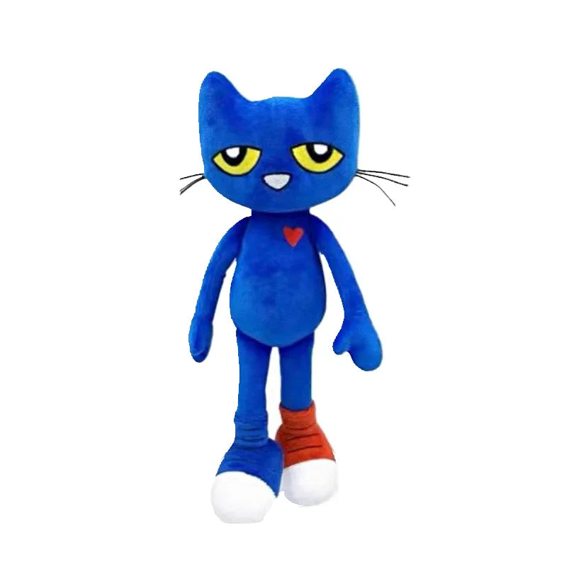 Pete the Cat Plush Doll Pizza Party Soft Plush Blue Cat Stuffed Animal Toy  Super Soft Pete Kitty