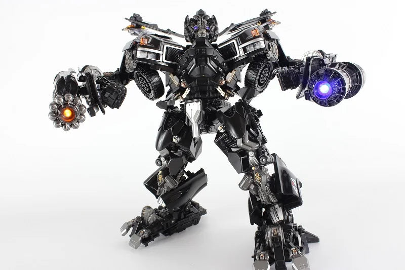 Transformation Robot Black Mamba LS-09 LS09 Ironhide Weapon Expert KO MPM06 MPM-06 Alloy Truck Mode Action Figure Model Toys