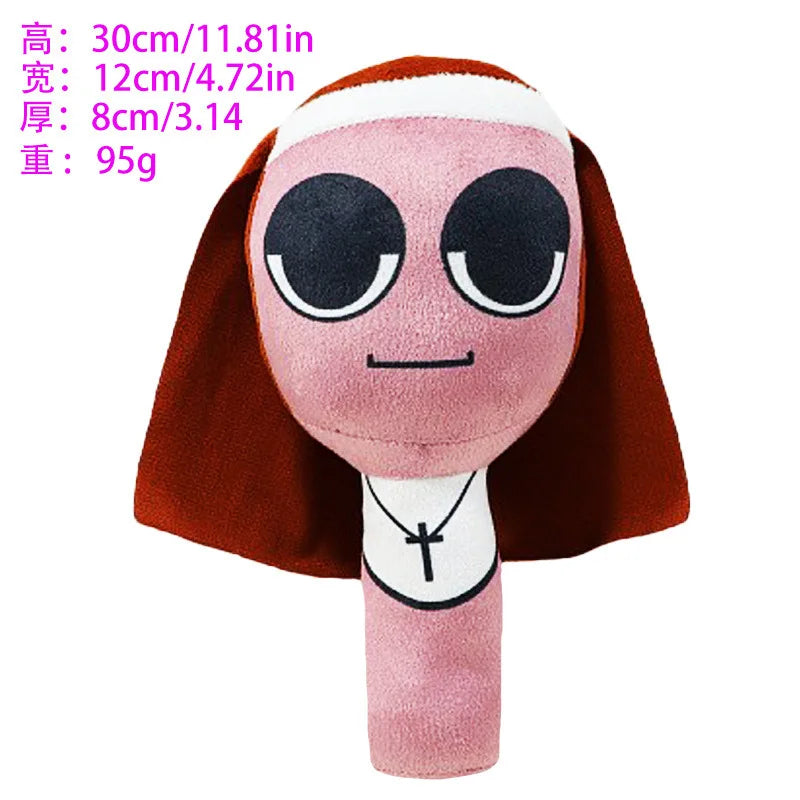 Sprunki Plush Toys Sprunki Song Plushies Doll Horror Incredibox Plush Cartoon Stuffed Sprunki Doll For Children Birthday Gift