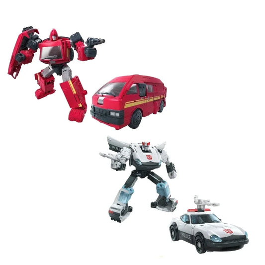 Transformers Toys War for Cybertron:Earthrise Limited WFC-E31 Ironhide&Prowl Action Figures Collectible Gifts Classic Hobbies