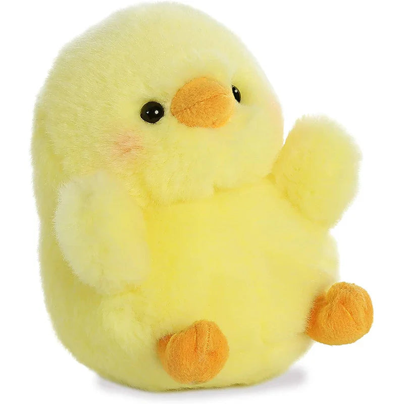 Yellow Chick Plush Toys Pillow Soft Stuffed Animal Chicken Plushies Comfort Cushion Gift for Kids Girls Children Birthday